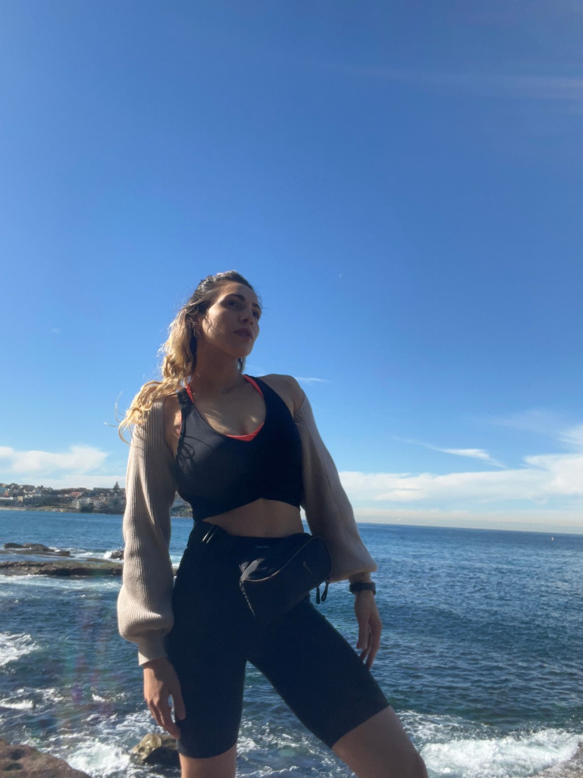 Maria Tralongo by the ocean in Perth